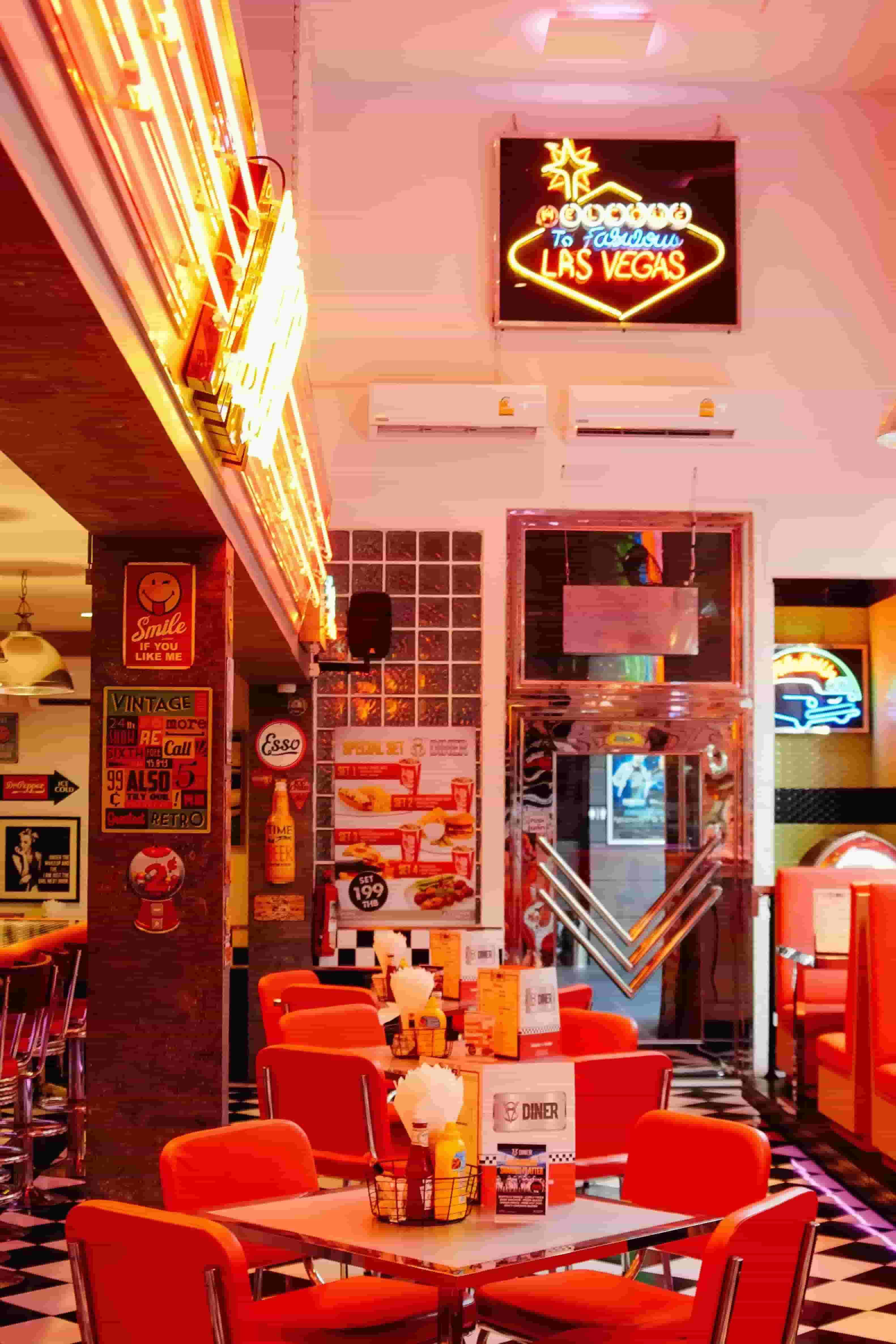 Upstairs cafe
